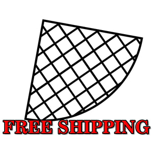 Fishnet Design | Bleach Shirt Stencil | Acrylic Bleaching Template for T Shirts