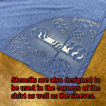 Load image into Gallery viewer, Zebra Design | Bleach Shirt Stencil | Acrylic Bleaching Template for T Shirts