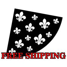 Load image into Gallery viewer, Fleur De Lis Design | Bleach Shirt Stencil | Acrylic Bleaching Template for T Shirts