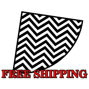 Chevron Design | Bleach Shirt Stencil | Acrylic Bleaching Template for T Shirts