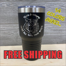 Load image into Gallery viewer, Carole Baskin Cheers Custom Powder Coated Polar Camel Tumbler