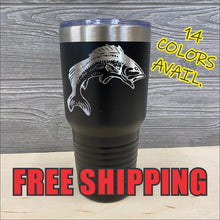 Load image into Gallery viewer, Trout Fish Custom Powder Coated Polar Camel Tumbler