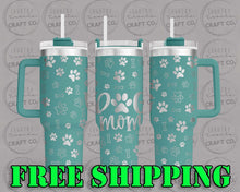 Load image into Gallery viewer, 40oz Dog Mom Dupe Tumbler Gift 217